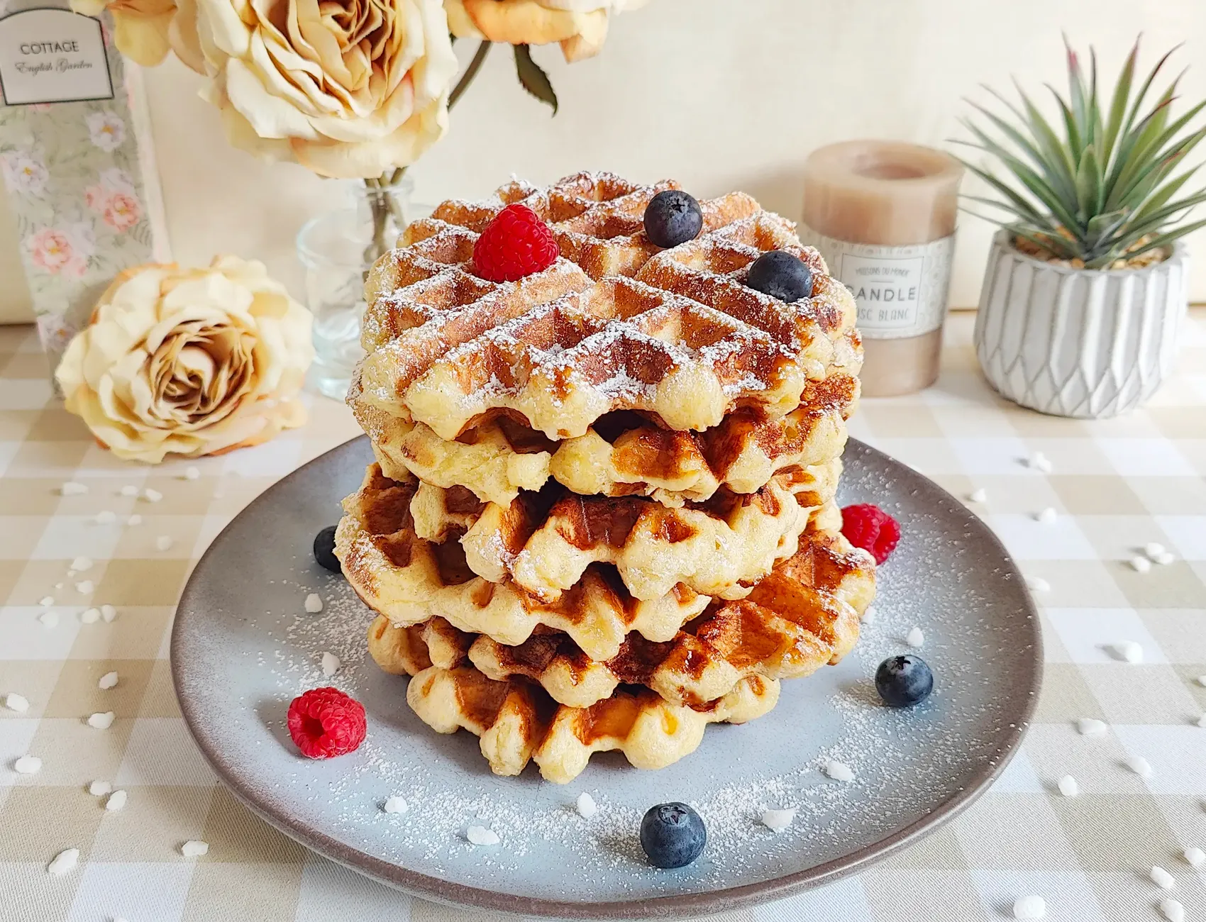 Liege waffles