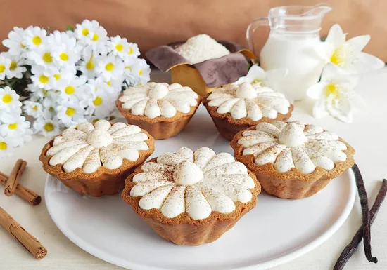 Rice pudding tartlets