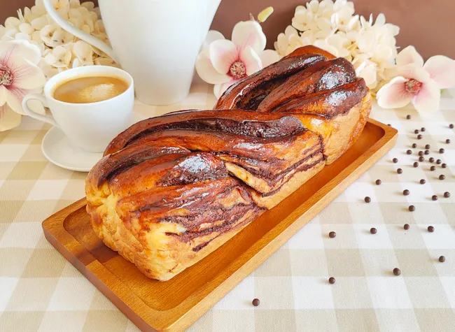 Babka de chocolate