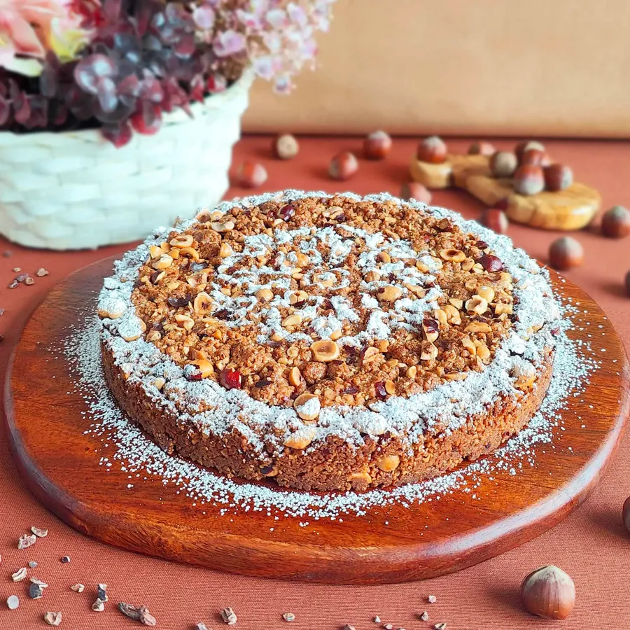 Gianduja Sbriciolata torte
