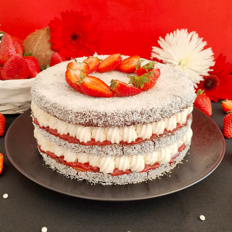 Tarta Lamington