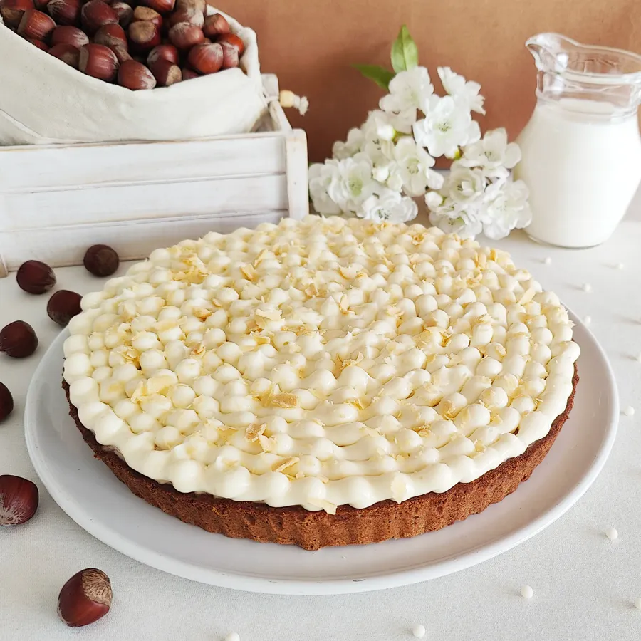 Happy Hippo Milk and Hazelnut Tart