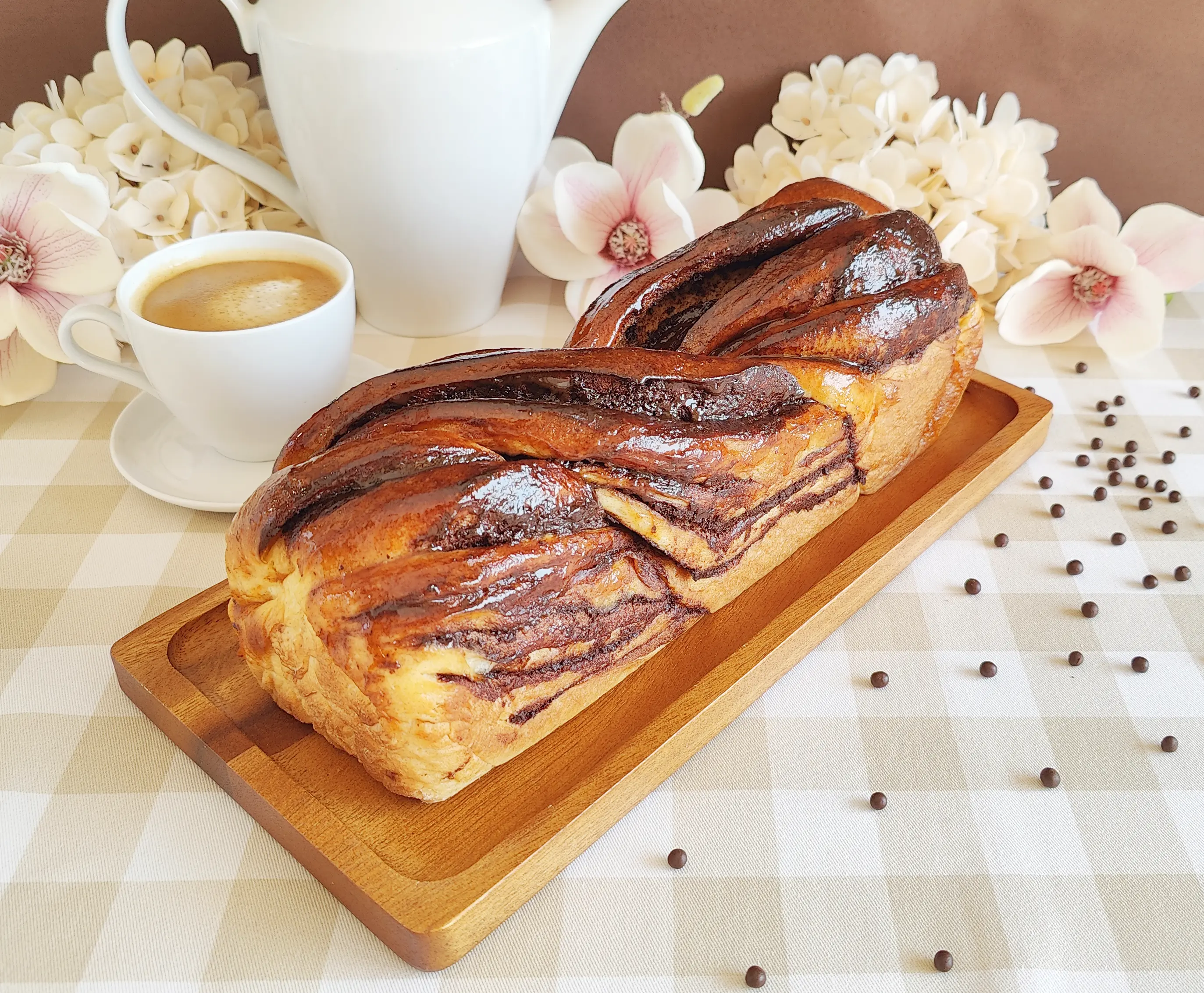 Babka de chocolate
