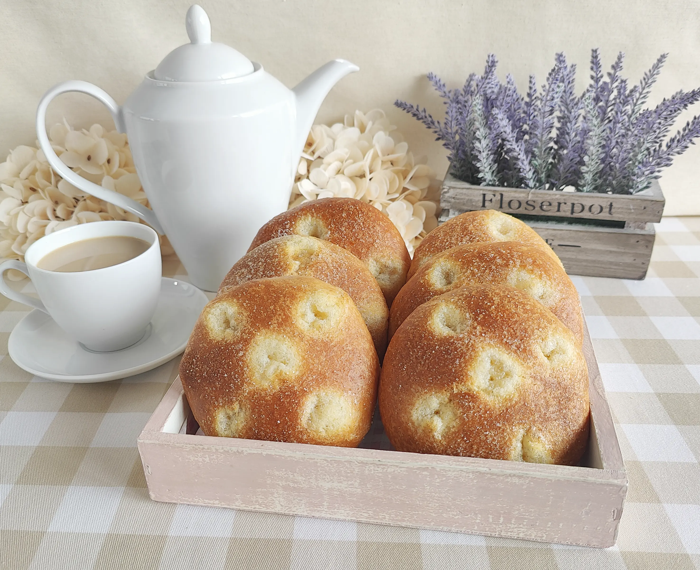 Brioche azucarado