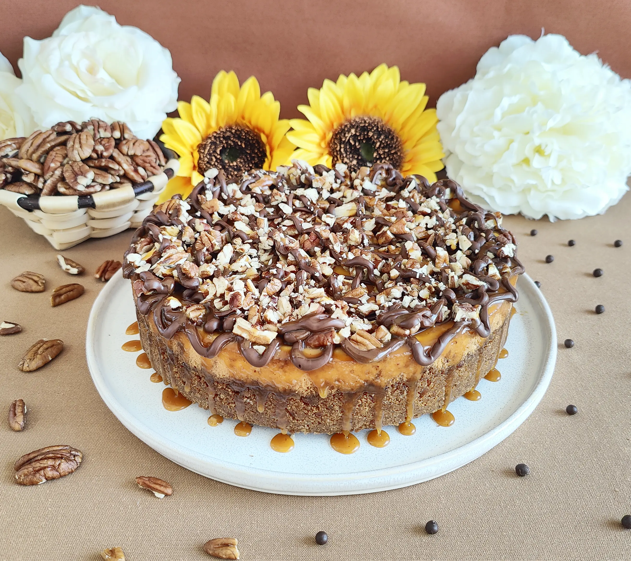 Tarta de queso Turtle