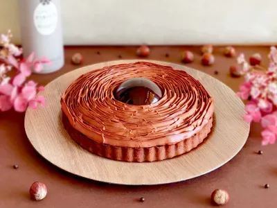 Gianduja tart