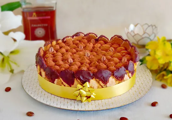 Charlotte de tiramisú